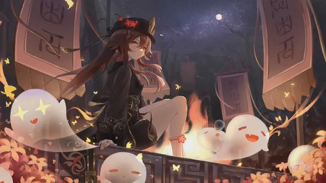 原神：夜兰vs行秋 ;谁更适合胡桃？(平民胡桃攻略以及DPS计算)